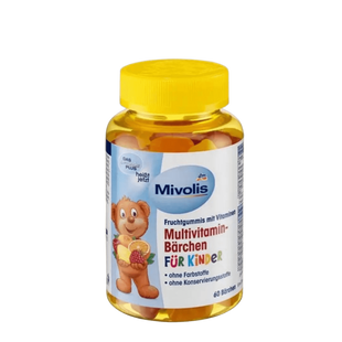 Mivolis Multivitamin-Barchen fur kinder мультивітаміни для дітей желатинові ведмедики 60 шт 1628911766 фото