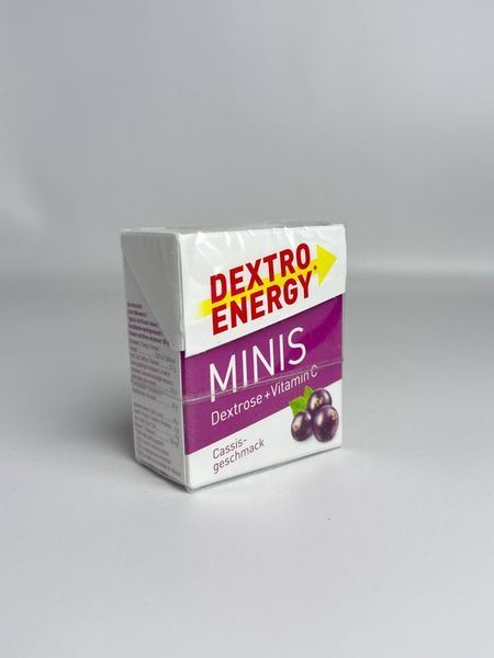 Декстроза Dextro Energy Traubenzucker Johannisbeere декстроза со вкусом смородины и витамином С,50г 1925360926 фото