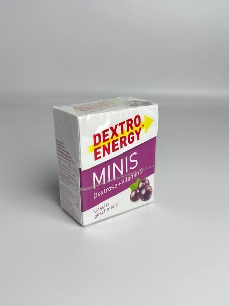 Декстроза Dextro Energy Traubenzucker Johannisbeere декстроза со вкусом смородины и витамином С,50г 1925360926 фото