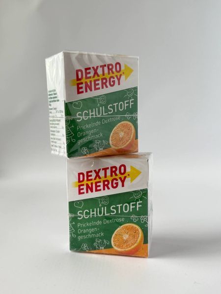 Декстроза Dextro Energy Traubenzucker Orange ,з виноградним цукром зі смаком апельсину, 50 1925449724 фото
