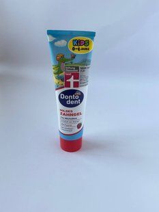 Зубная детская паста Dontodent Kids от 0 до 6 лет, 100 мл 74145696325 фото