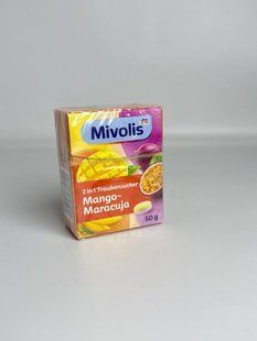 Декстроза Mivolis Traubenzucker 2in1 зі смаком Манго-Маракуя, 50 г 2237655125 фото