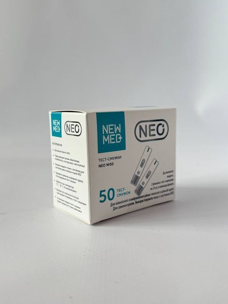 Тест-смужки NEO (NewMed), 50 шт. 1217158419 фото