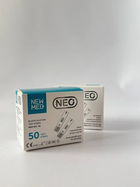 Тест-смужки NEO (NewMed), 50 шт. 1217158419 фото
