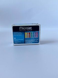 Ланцети універсальні Microlet (Микролет) Сontour Plus, 25 шт. 1271324417 фото