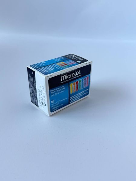 Ланцети універсальні Microlet (Микролет) Сontour Plus, 25 шт. 1271324417 фото