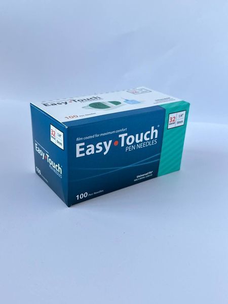 Інсулінові голки Easy Touch 6 мм/32G для шприц-ручки 85296374296 фото