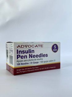 Иглы инсулиновые Адвокат ADVOCATE Pen Needles 31G/5мм ПОШТУЧНО 2575091999 фото