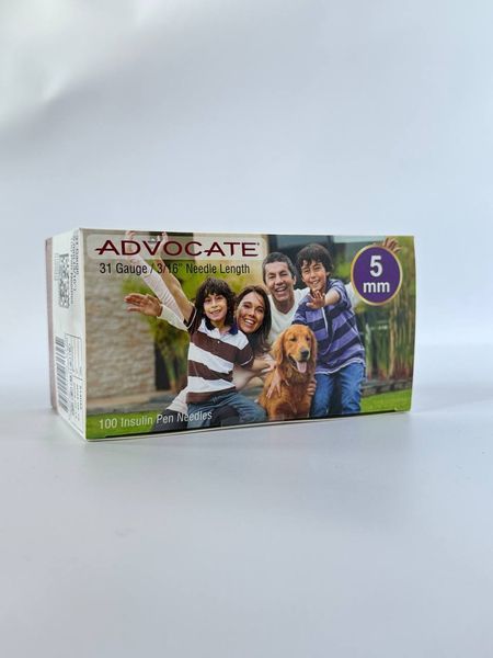 Голки інсулінові Адвокат ADVOCATE Pen Needles 31G/5мм ПОШТУЧНО 2575091999 фото