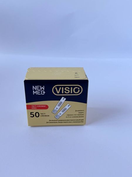 Тест-смужки NewMed Visio, 50 шт 963852963 фото