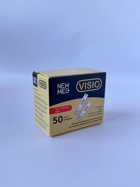 Тест-смужки NewMed Visio, 50 шт 963852963 фото