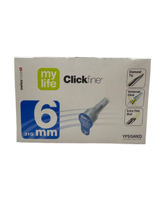 Голки інсулінові Clickfine 31G/6 мм, 100 шт 2605658184 фото