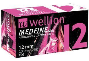Голки Wellion (Велліон) 29G/12 мм для шприц-ручек Wellion, 100 шт. 1235608423 фото