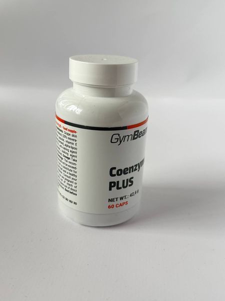 Коензим Q10 PLUS (CoeКоензим Q10 PLUS (Coenzyme Q10 PLUS  ), Дієтична добавка, GymBeam,  60 nzyme Q10 PLUS  ), GymBeam,  60 капсул 56985635 фото