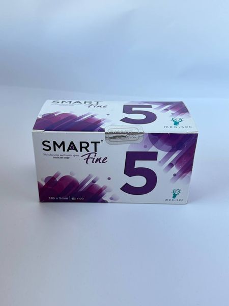 Иглы Smart Fine 31G/5 мм 100 шт 2325173598 фото