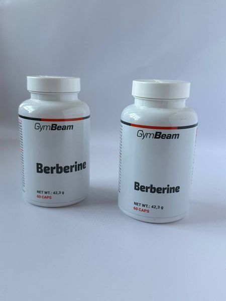 Растительная биологически активная добавка Берберин GymBeam, 60 капсул 2618287785 фото