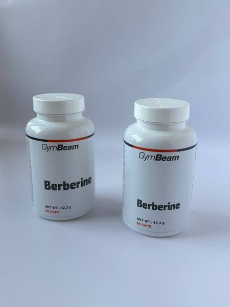 Растительная биологически активная добавка Берберин GymBeam, 60 капсул 2618287785 фото