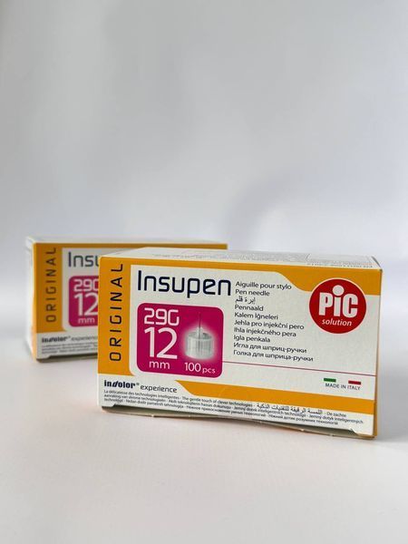 Иглы Insupen (Инсупен) 29G/12 мм для шприц-ручки 1218221788 фото