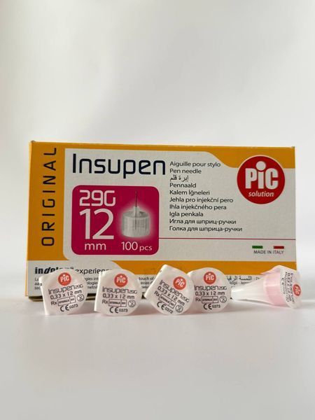 Голки Insupen (Інсупен) 29G/12 мм для шприц-ручки ПОШТУЧНО 1673478395 фото