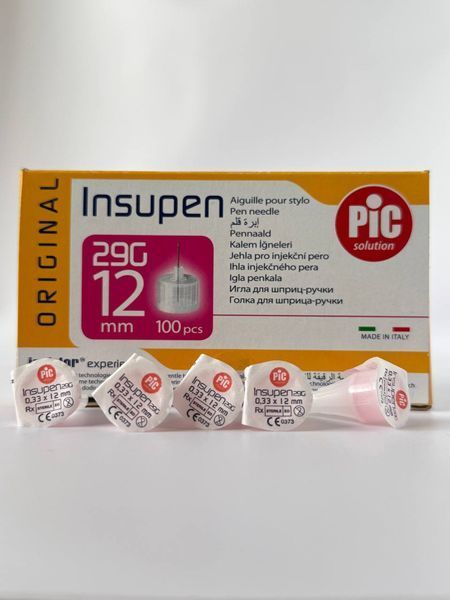 Голки Insupen (Інсупен) 29G/12 мм для шприц-ручки ПОШТУЧНО 1673478395 фото