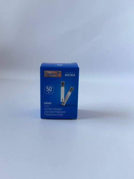 Тест-полоски Longevita Smart, 50 шт. 1224688755 фото