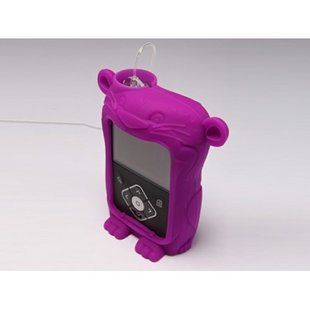 Силиконовый чехол (скин) сиреневый тигр для инсулиновой помпы MiniMed 640G Medtronic 1358052293 фото