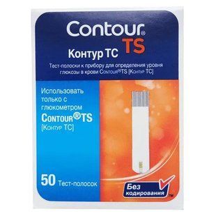 Тест-смужки Контур ТС, Contour TS, 50 шт 2495166409 фото