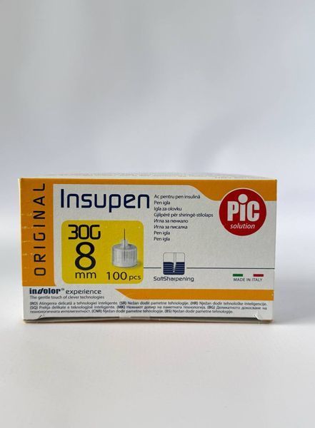 Иглы Insupen (Инсупен) 30G/8 мм для шприц-ручки 1218226774 фото