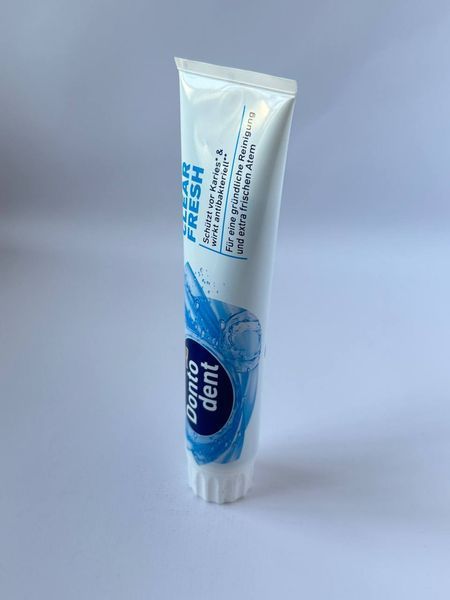 Антибактеріальна Зубна паста Dontodent Clear Fresh, 125 мл 2373375497 фото