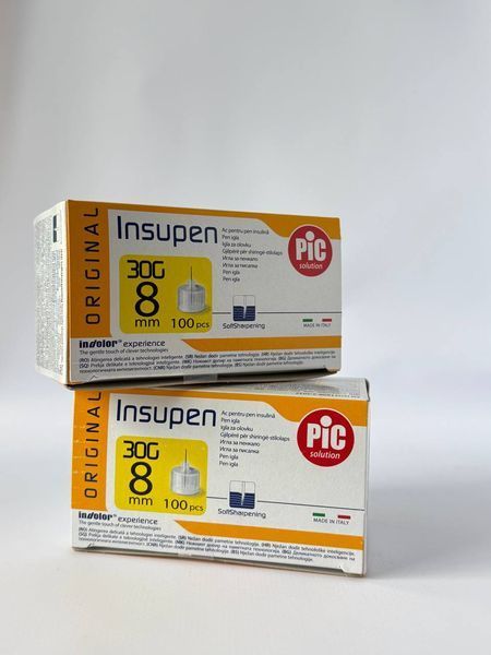 Иглы Insupen (Инсупен) 30G/8 мм для шприц-ручки 1218226774 фото