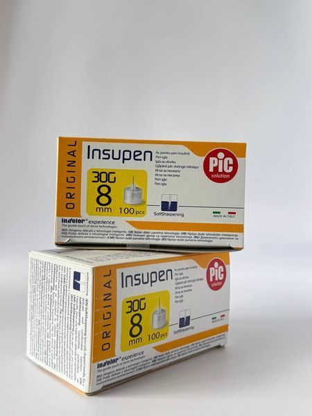 Иглы Insupen (Инсупен) 30G/8 мм для шприц-ручки 1218226774 фото