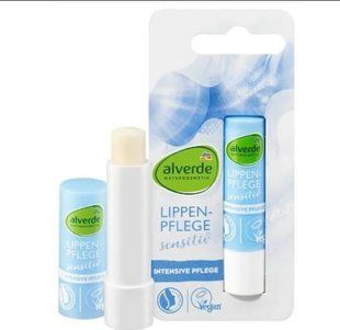 Питательный бальзам для чувствительных губ Alverde NATURKOSMETIK Lippenpflege Sensitive, 4.8 г 2502491311 фото
