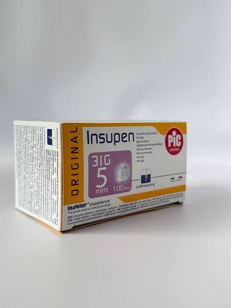 Голки Insupen (Інсупен) 31G/5 мм для шприц-ручки 1218229563 фото
