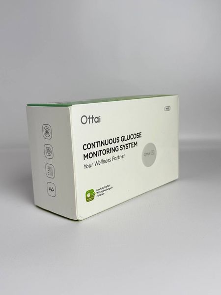 Сенсор Ottai Оттаи Гипоаллергенная версия Система мониторинга глюкозы Отаи Ottai Hypoallergenic Version CGM 8596365874 фото