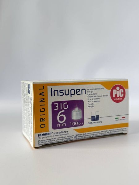 Голки Insupen (Інсупен) 31G/6 мм для шприц-ручки 1218232773 фото