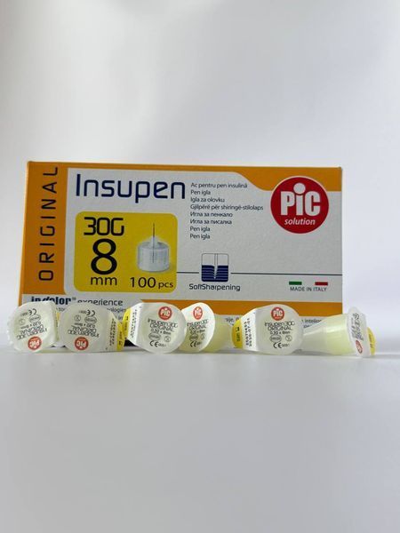 Голки Insupen (Інсупен) 30G/8 мм для шприц-ручки, ПОШТУЧНО 1391294057 фото