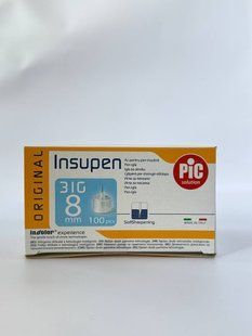 Иглы Insupen (Инсупен) 31G/8 мм для шприц-ручки 1218241952 фото