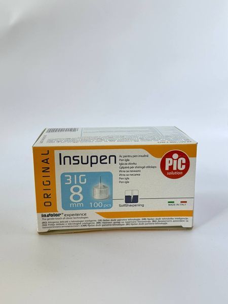 Голки Insupen (Інсупен) 31G/8 мм для шприц-ручки 1218241952 фото