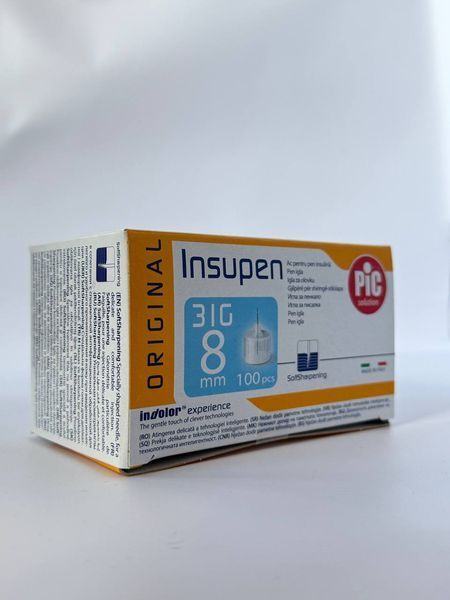 Голки Insupen (Інсупен) 31G/8 мм для шприц-ручки 1218241952 фото