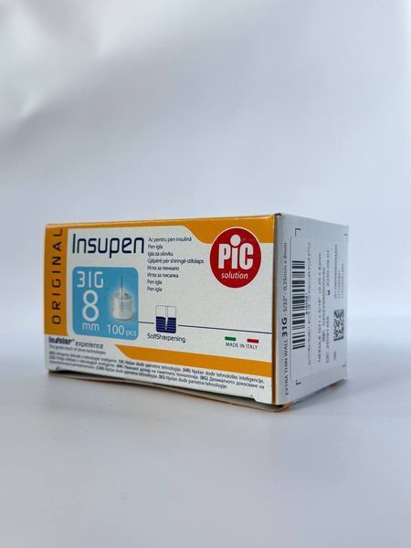 Голки Insupen (Інсупен) 31G/8 мм для шприц-ручки 1218241952 фото