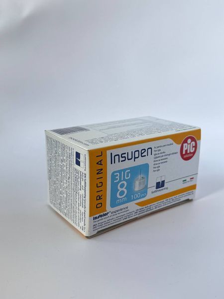 Голки Insupen (Інсупен) 31G/8 мм для шприц-ручки 1218241952 фото