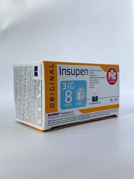 Голки Insupen (Інсупен) 31G/8 мм для шприц-ручки 1218241952 фото