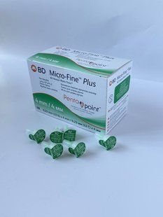 Голки BD Micro-Fine Plus ( БД Мікро-файн) 32G/4 мм ПОШТУЧНО 1380344813 фото