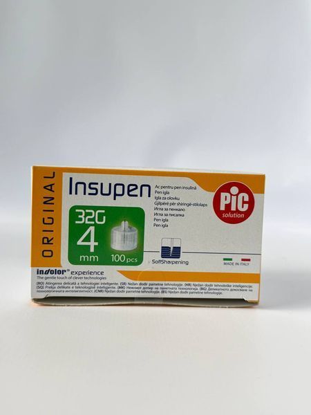 Иглы Insupen (Инсупен) 32G/4 мм для шприц-ручки 1218248813 фото
