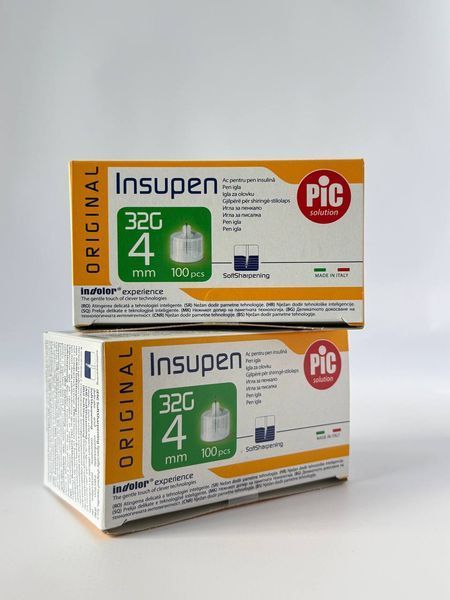 Иглы Insupen (Инсупен) 32G/4 мм для шприц-ручки 1218248813 фото