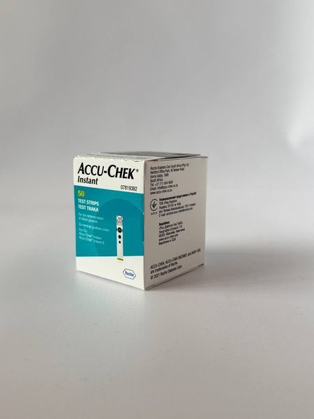 Тест-полоски Accu-Chek Instant 50 шт (Акку-Чек Инстант) 1490450274 фото