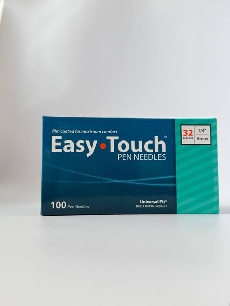 Інсулінові голки Easy Touch 4 мм/32G для шприц-ручки 2694006549 фото