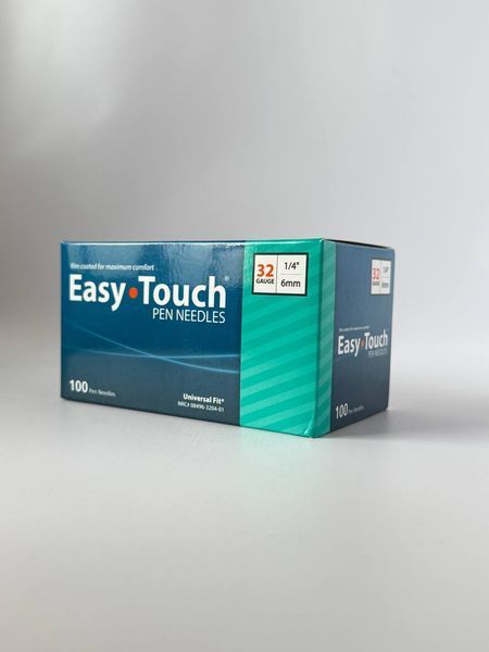 Інсулінові голки Easy Touch 4 мм/32G для шприц-ручки 2694006549 фото