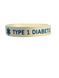 Силіконовий ID-браслет TYPE 1 DIABETIC дитячий 2092384249 фото
