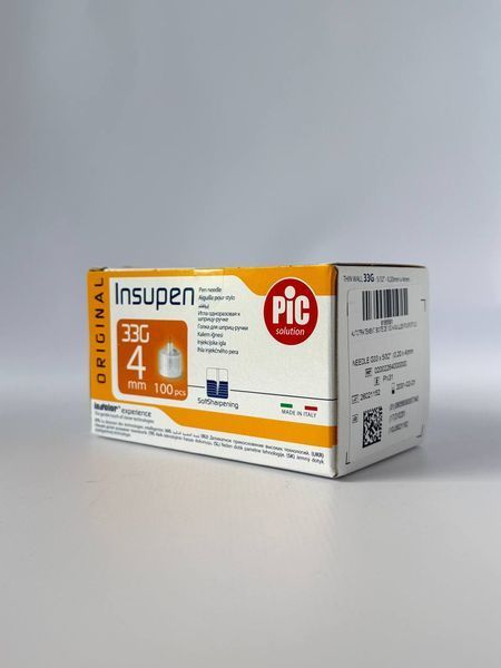 Иглы Insupen (Инсупен) 33G/4 мм для шприц-ручки 1218258491 фото